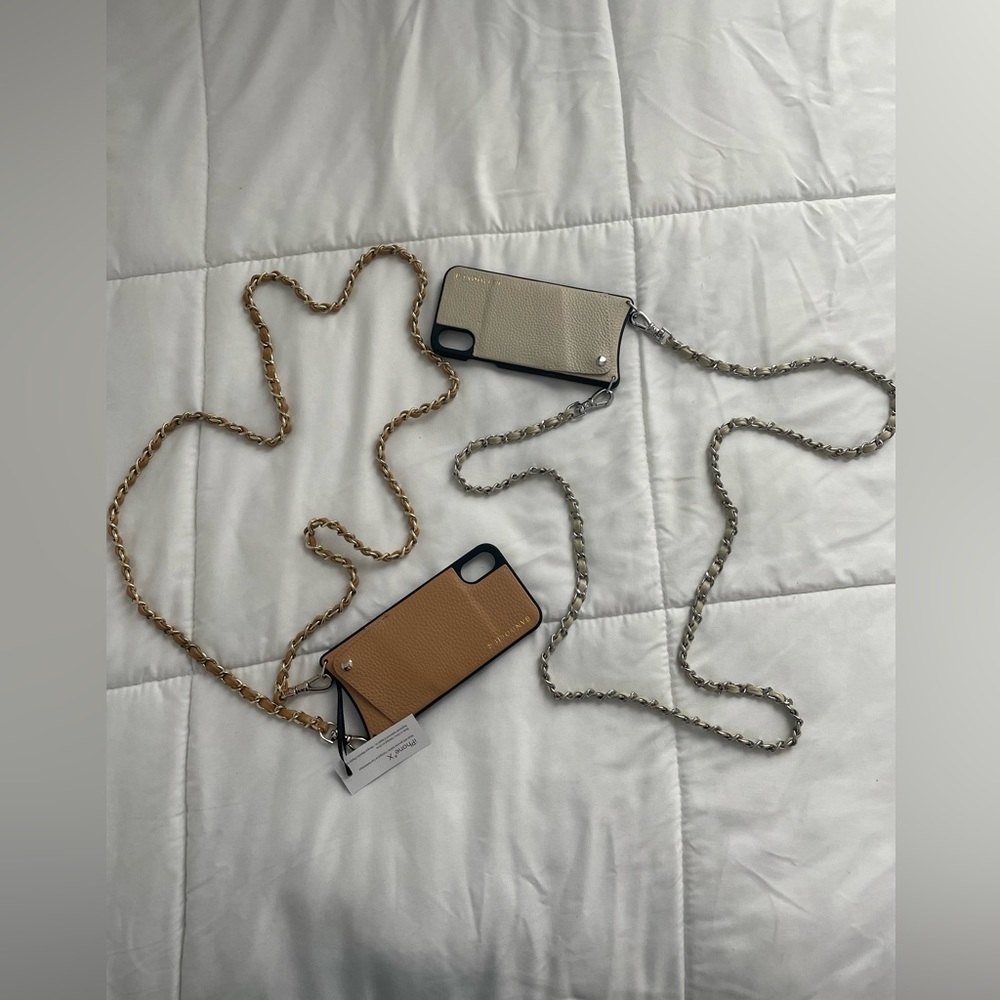 Bandolier crossbody iphone X case